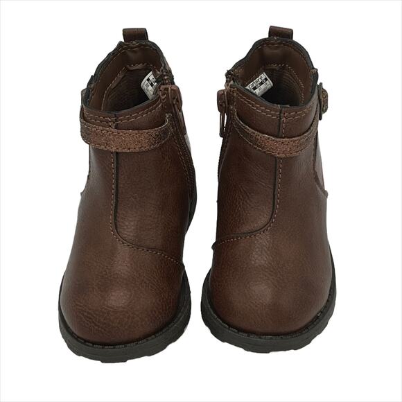 Simple Joys by Carter Darcy Buckle Boots Brown Size 8 - Picture 1 of 12